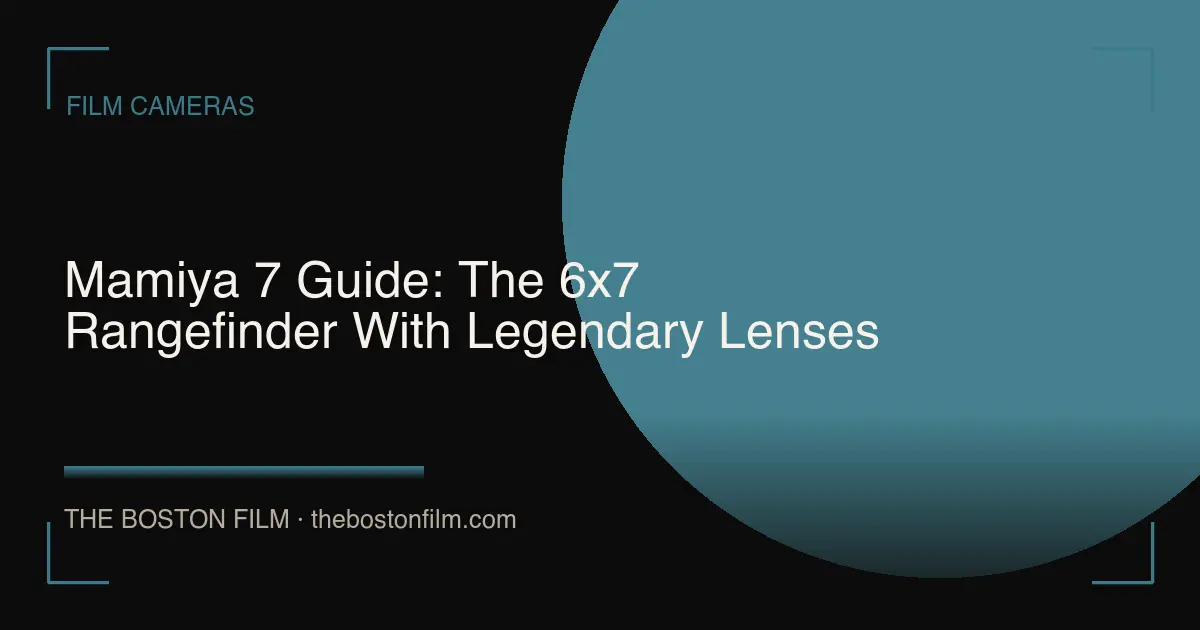 Mamiya 7 Guide: The 6x7 Rangefinder With Legendary Lenses