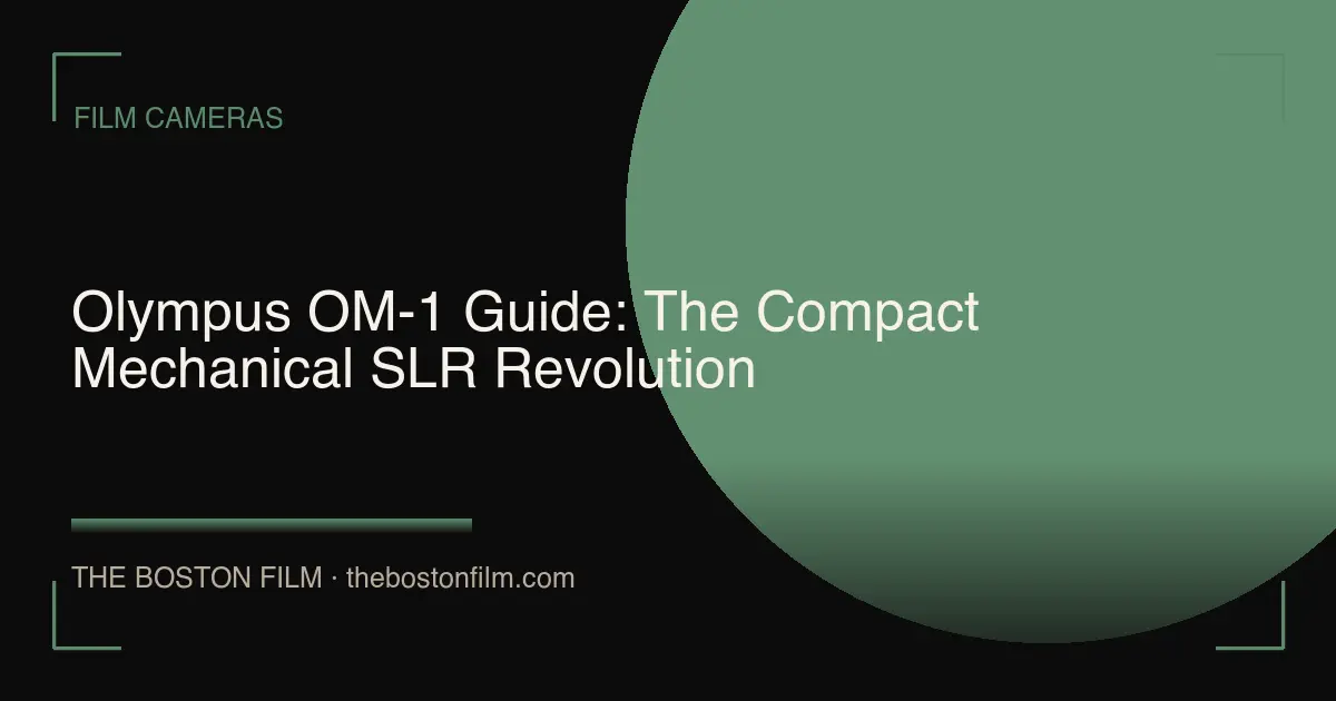 Olympus OM-1 Guide: The Compact Mechanical SLR Revolution