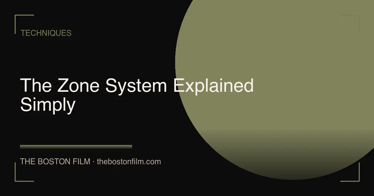 The Zone System Explained Simply